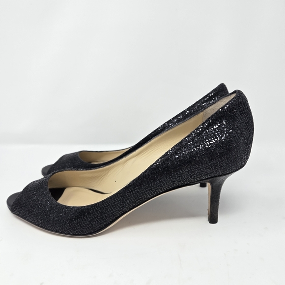 Jimmy Choo Peep Toe Pump 39 1/2 - Picture 7 of 11